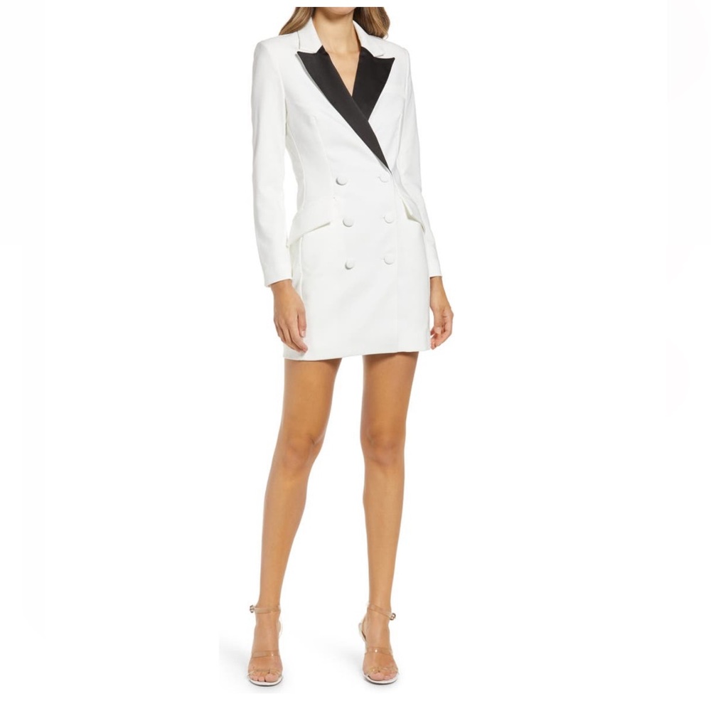 Lavish Alice Contrast Blazer Dress